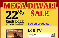 A banner ad campaign for Indiatimes to promote Dewali Sale. Log Out […]