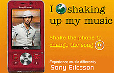 A banner ad campaigns for Sony Ericssonto promote their new Mobile. Home […]
