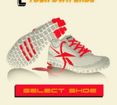 A shoe design mobile app for Reebok.