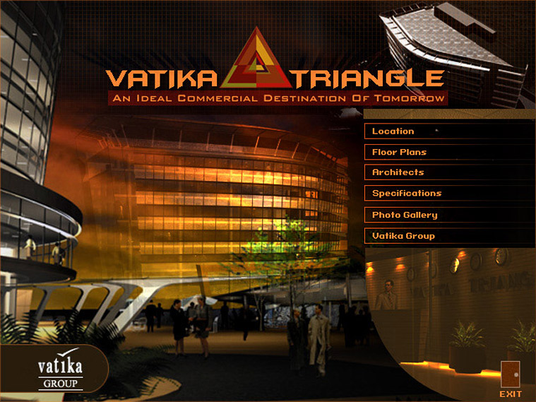 Vatika Triangle CD Presentation